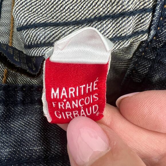 Vintage Marithe + Francois Girbaud Denim Jacket Size 4X Streetwear Grunge - Picture 10 of 14